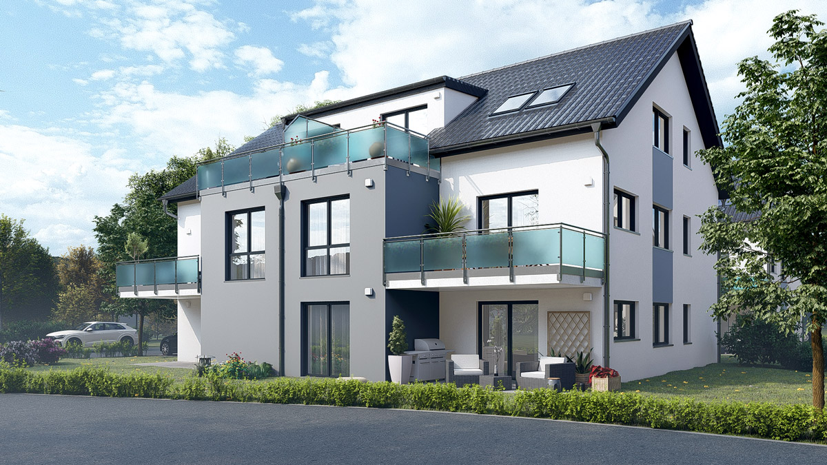 Wernapi-Ring 2 Gartenansicht